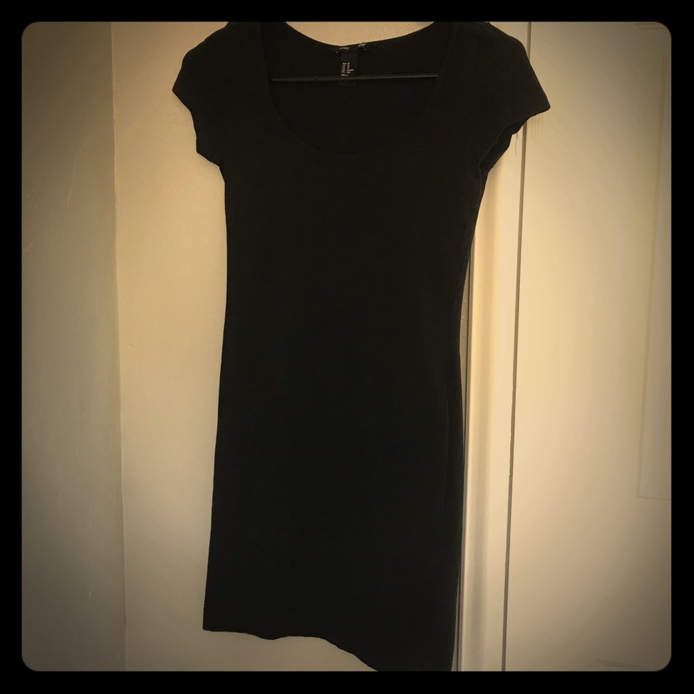 H&M Basics Black Tee Dress